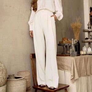 New 100% SILK dress pants old money